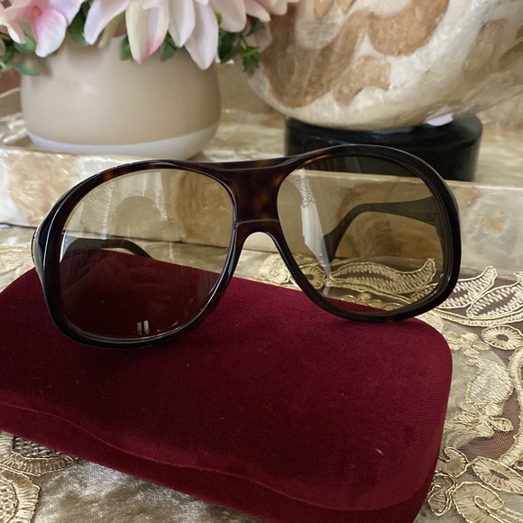 Gucci 60MM oversized aviator sunglasses - Picture 7 of 14